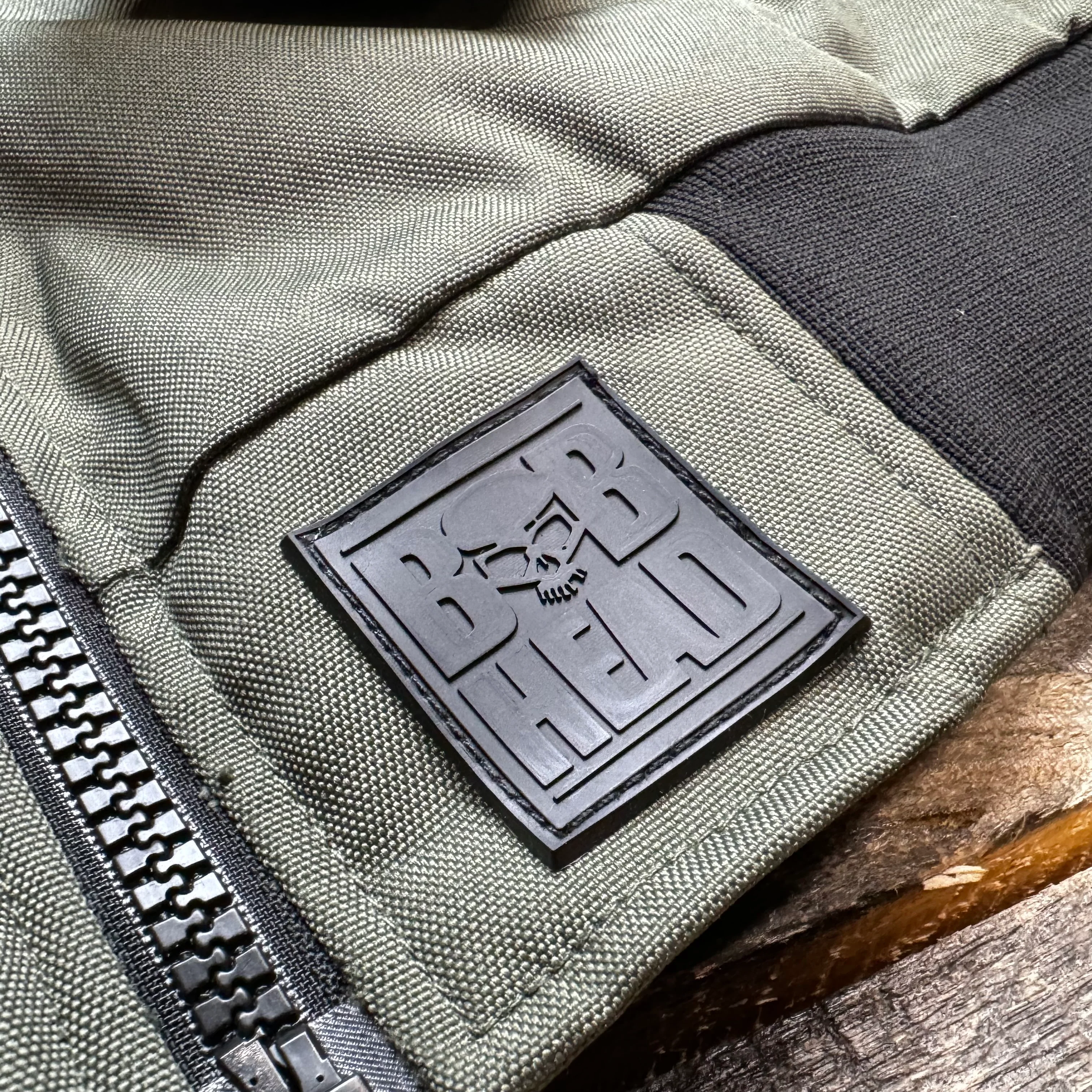 Motorcycle Jacket Protective Textile Alpha Bomber Green | Armored AAA - Image 10