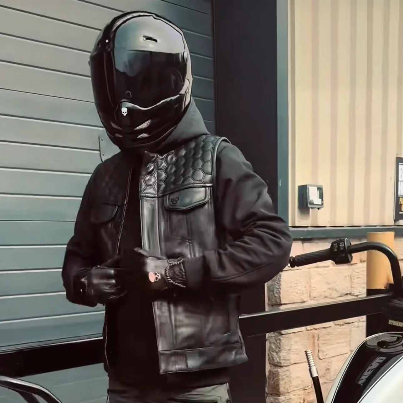 Motorcycle Cut Reaper Leather Black - Image 5