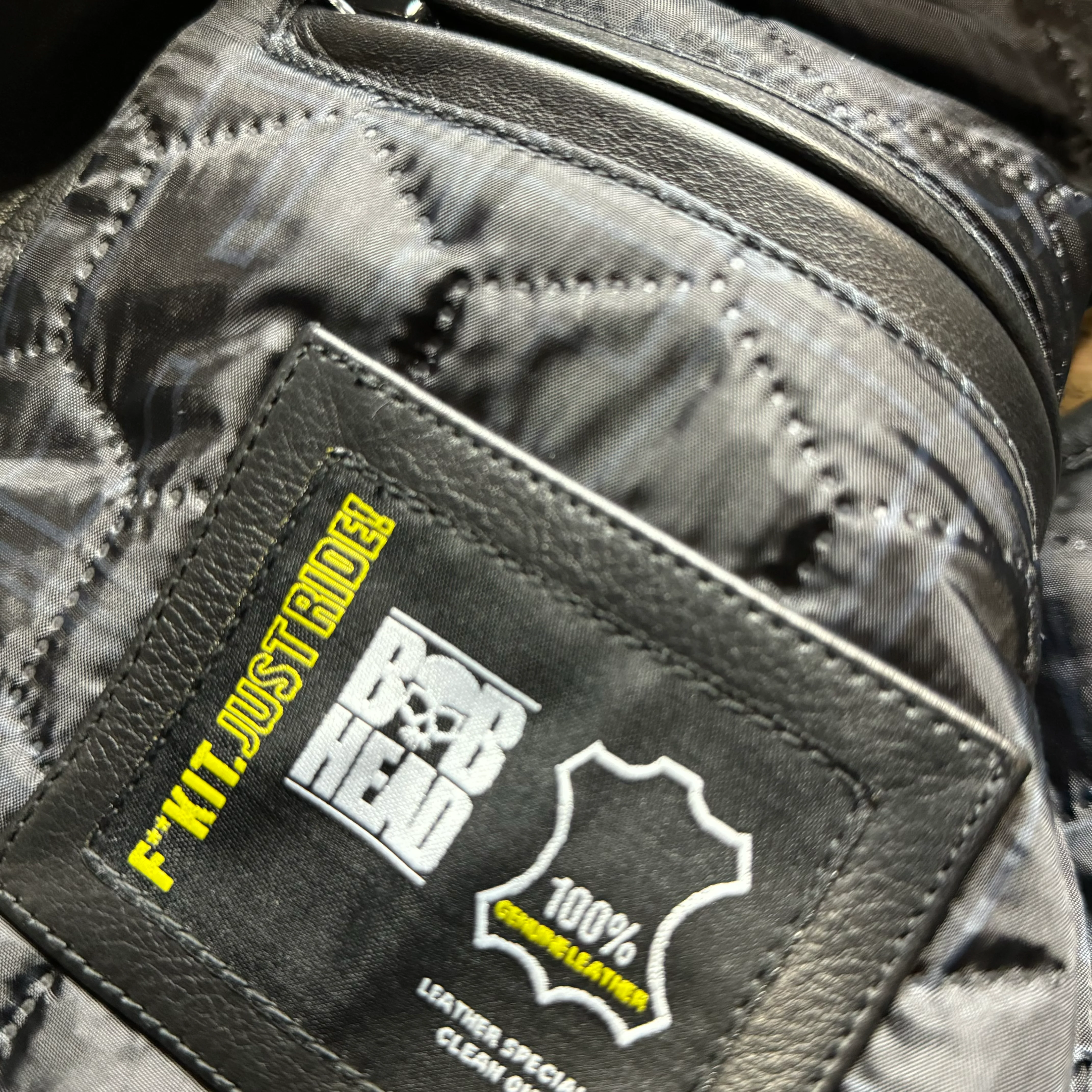 Motorcycle Cut Reaper Leather Black - Image 8