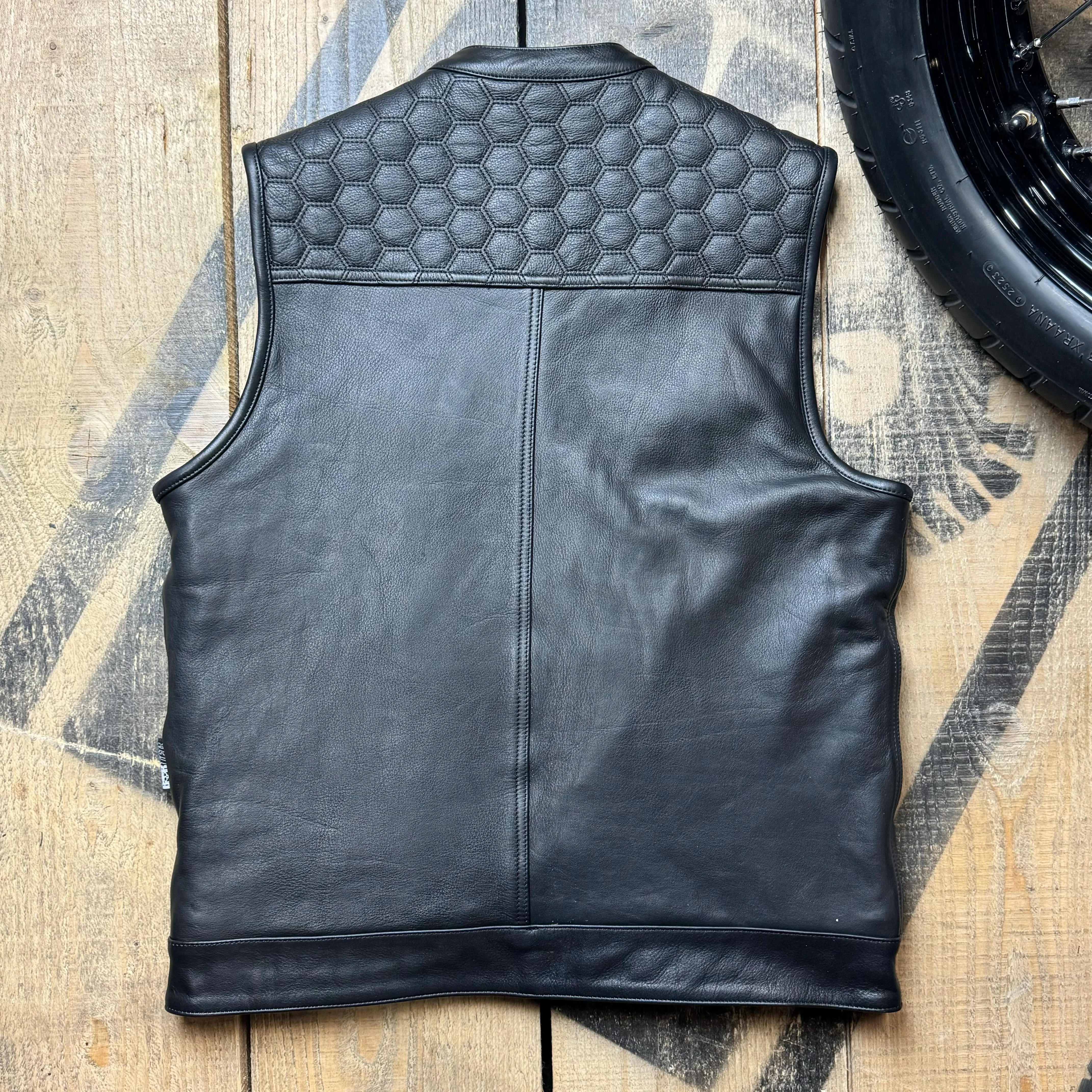 Motorcycle Cut Reaper Leather Black - Image 9