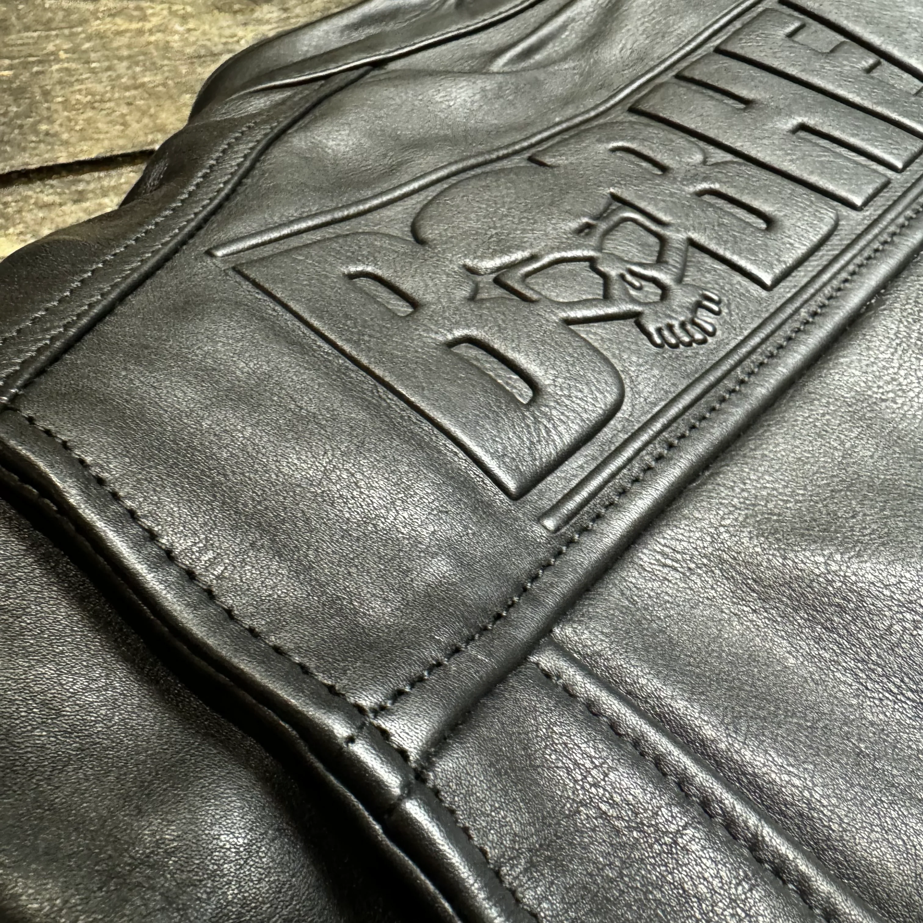 Leather Motorcycle Jacket Protective Reaper | Armored AAA - Image 11