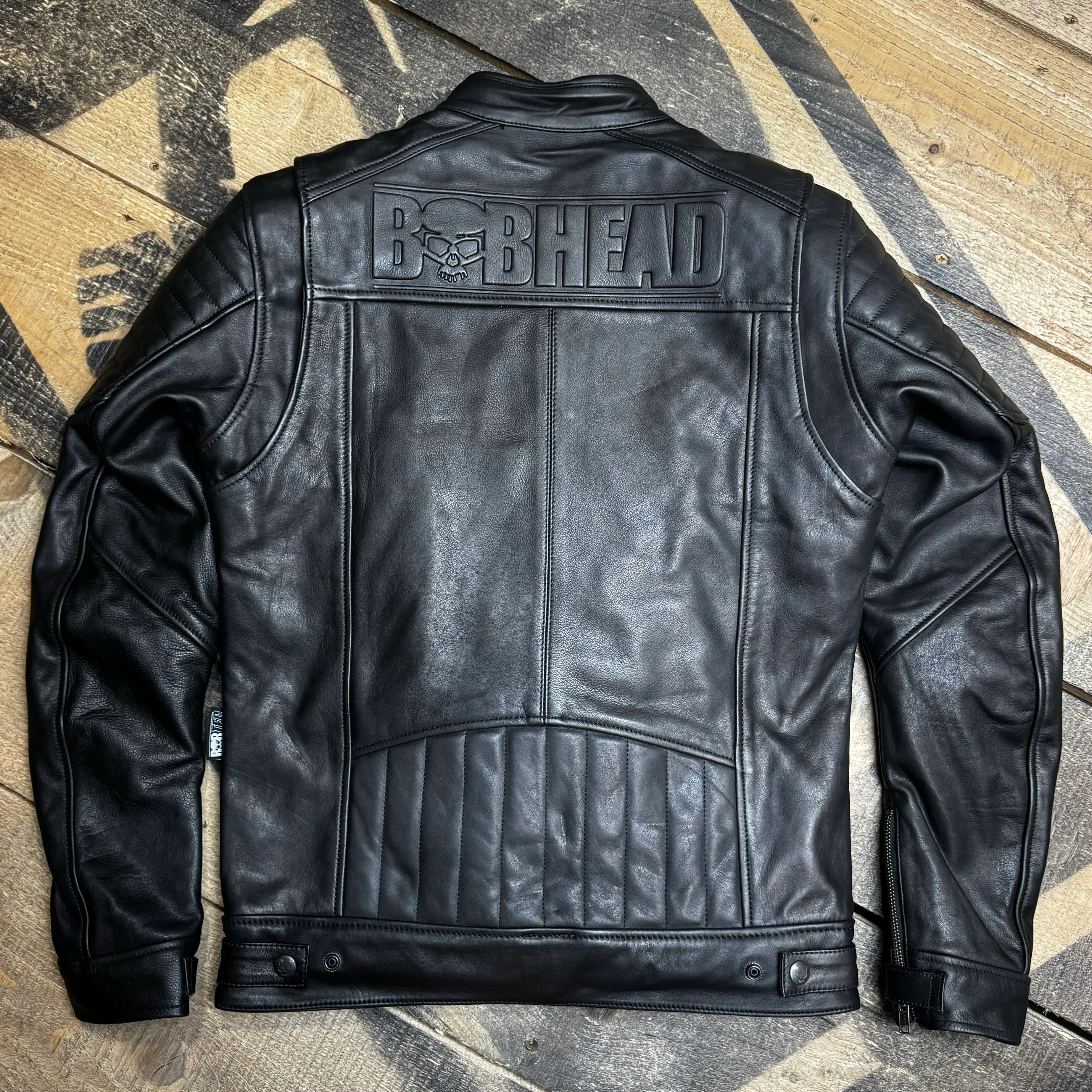 Leather Motorcycle Jacket Protective Reaper | Armored AAA - Image 7