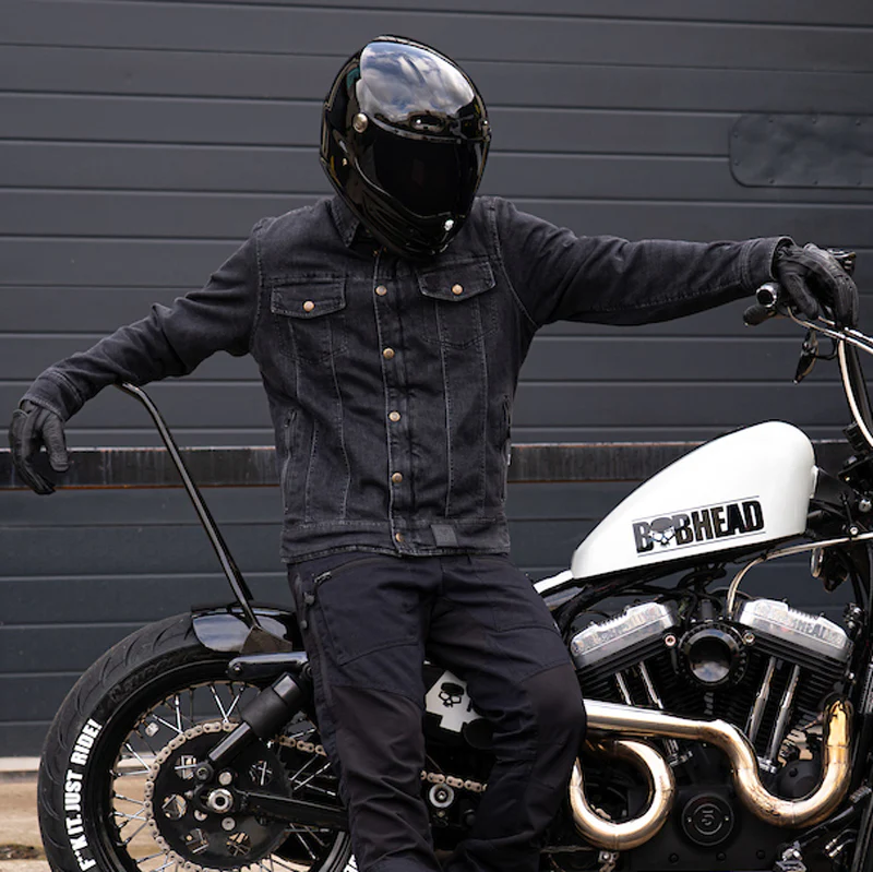 Motorcycle Protective Shirt Black Morgan | Armored AAA - Image 3