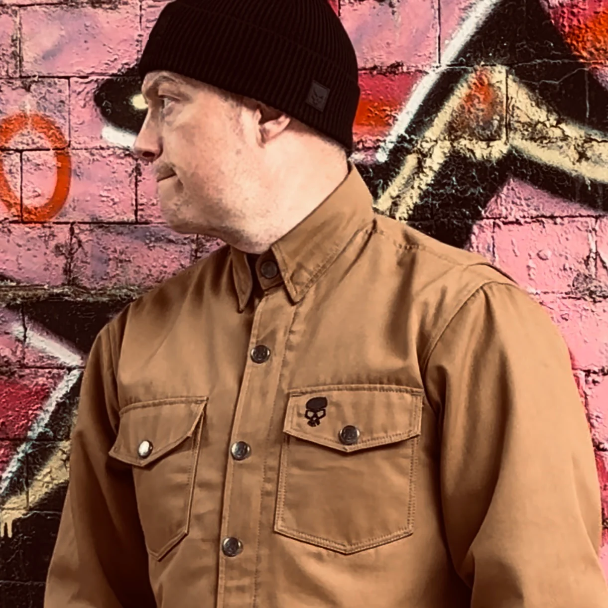 Motorcycle Protective Shirt Camel | Armored AAA - Image 11