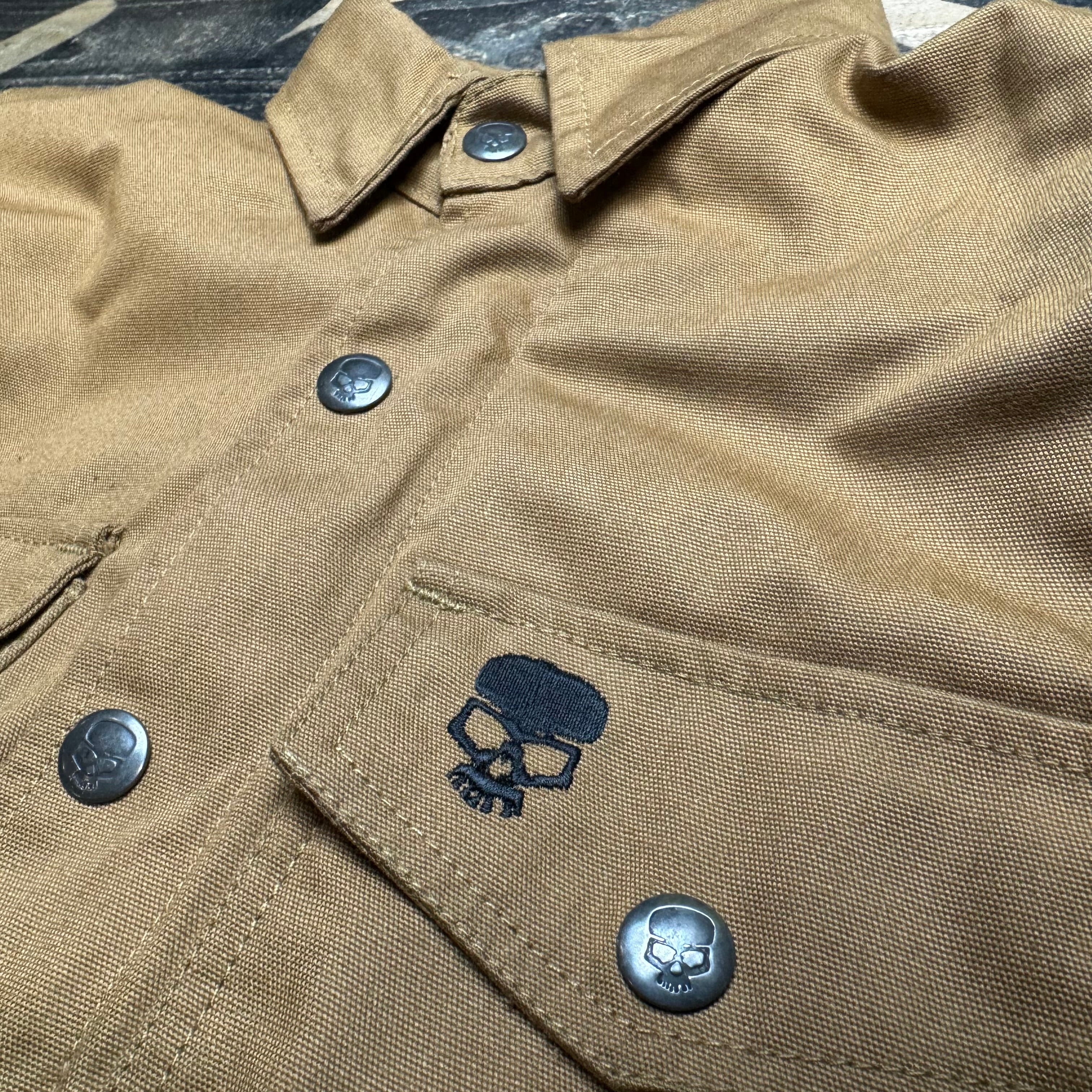 Motorcycle Protective Shirt Camel | Armored AAA - Image 3