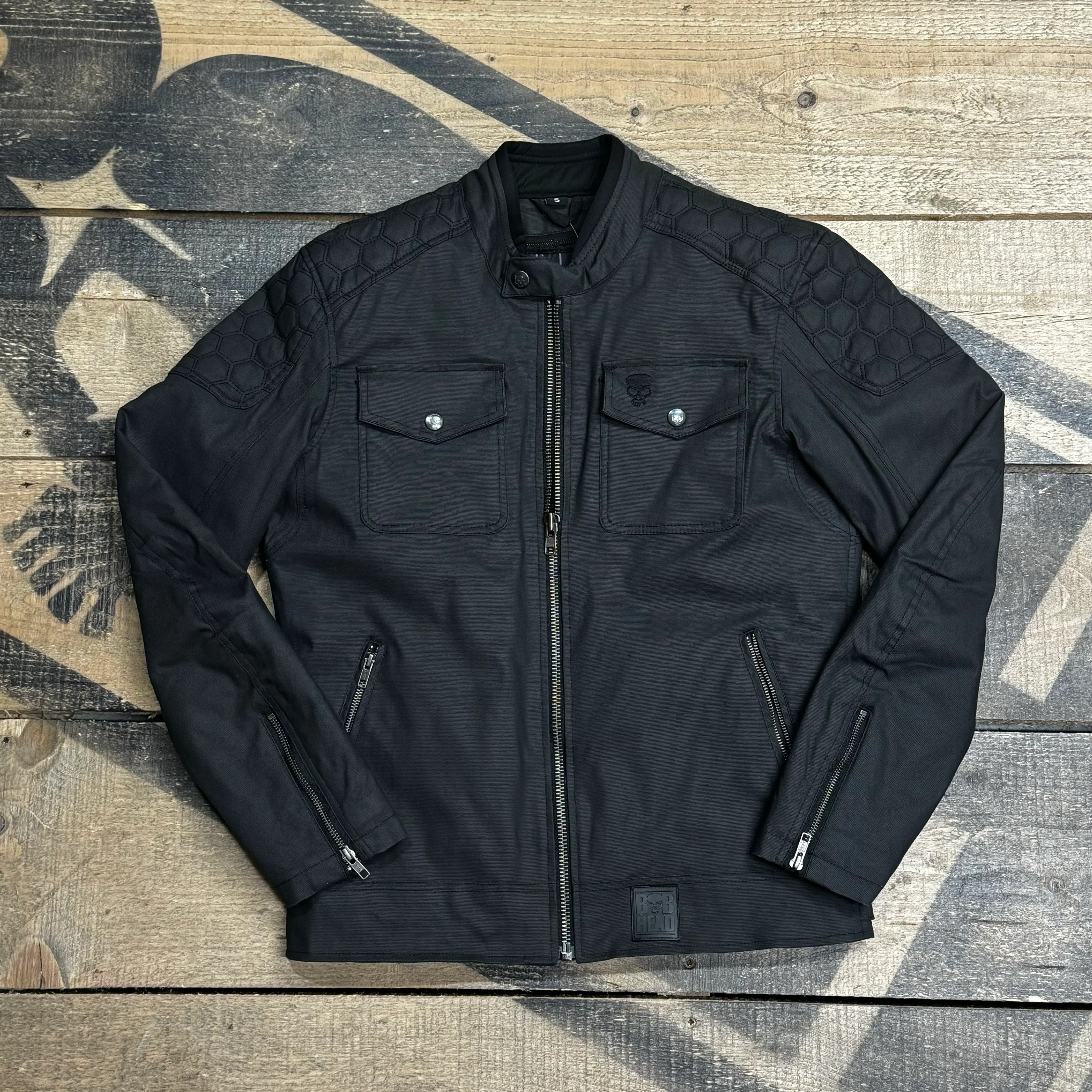 Motorcycle Jacket Protective Textile Racer WP | Armored AAA - Image 5
