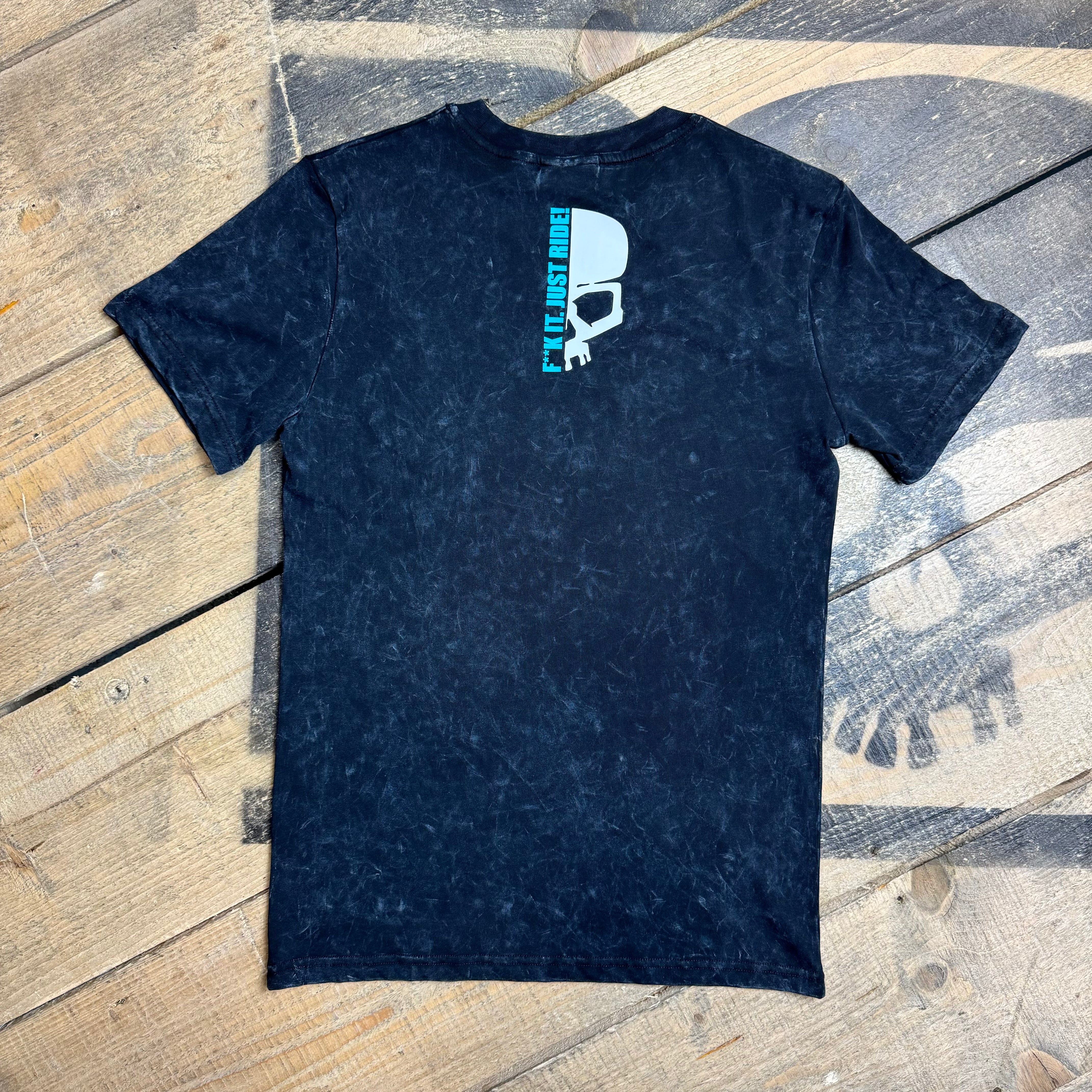 BOBHEAD Tech Tee Aqua Skull - Image 4