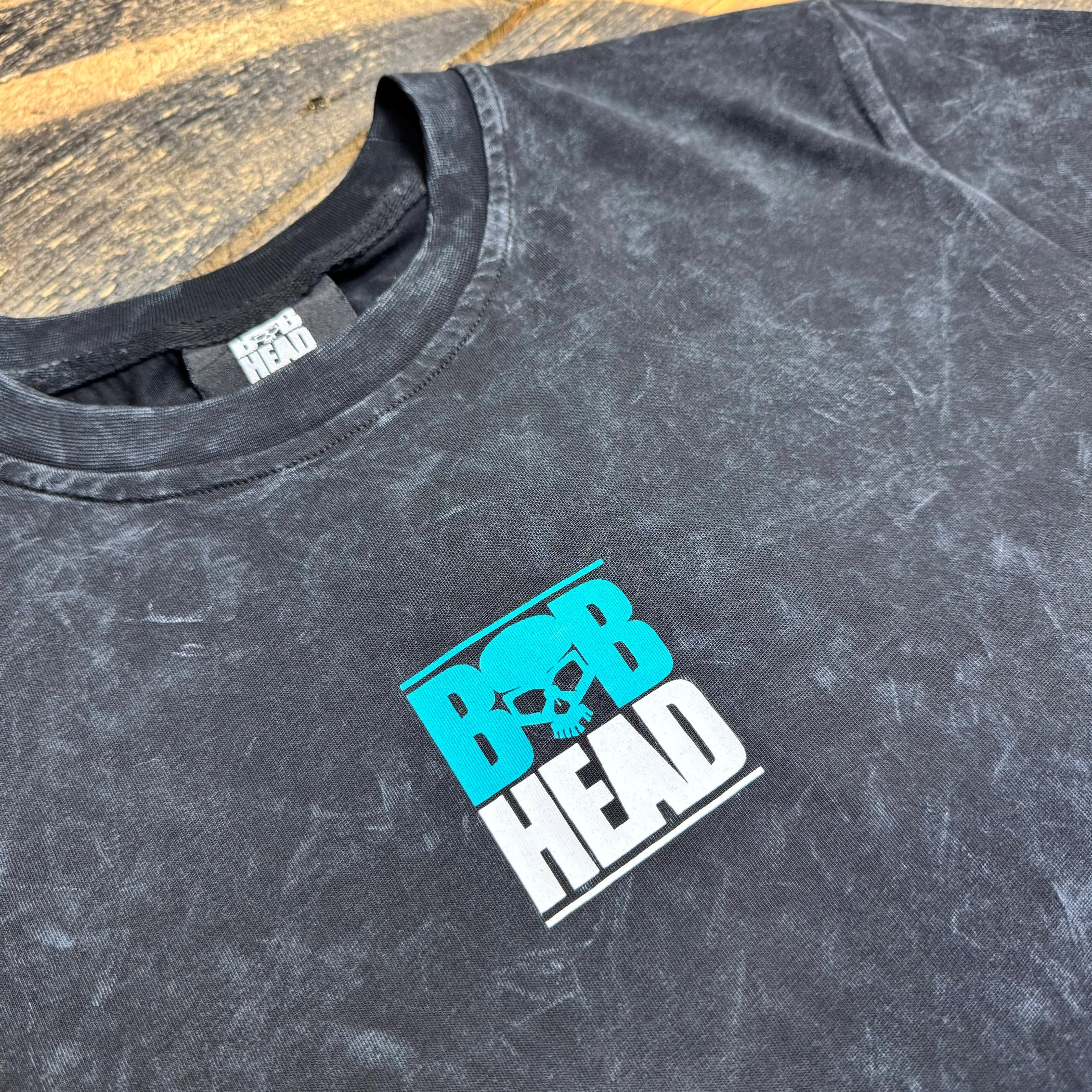 BOBHEAD Tech Tee Aqua Skull - Image 5